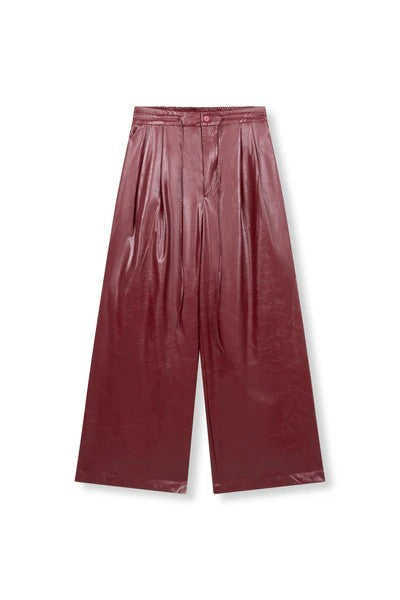 Refined department lange broek dames bordeaux – R2511194843
