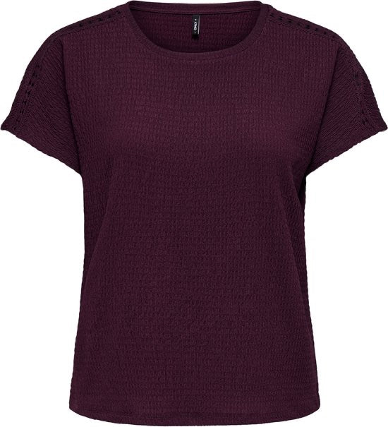 Only Debbie top bordeaux – dames