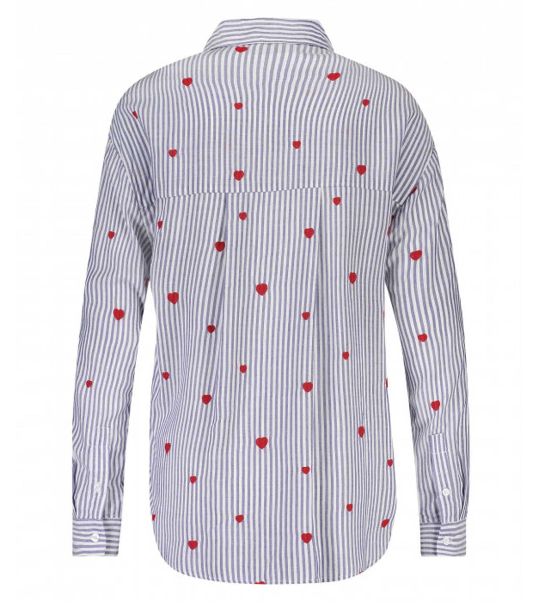 Only blouse l/m dames blauw dessin