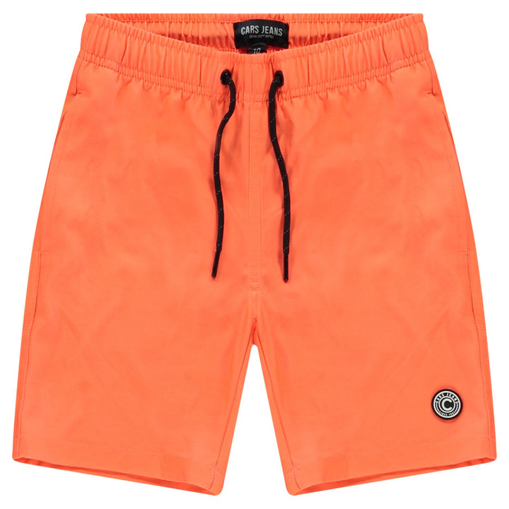 Kids Bemino Swimshort Black - Oranje