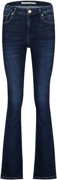 raizzed NOSAWD42006 jeans bootcut flare fit blue denim – dames - L32