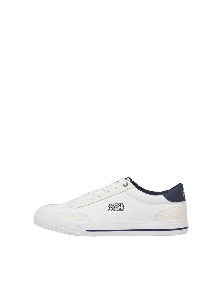 Jack & Jones 12270027 rob sneakers heren – wit dessin
