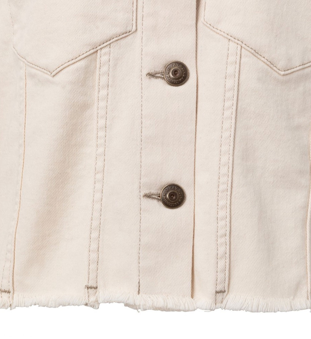 Opus Hodeo 10390010311339 jack denim dames - Off-white
