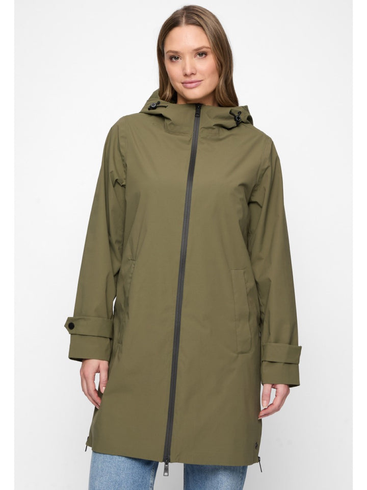 Covered L60375 fabienne zomerjas dames – army