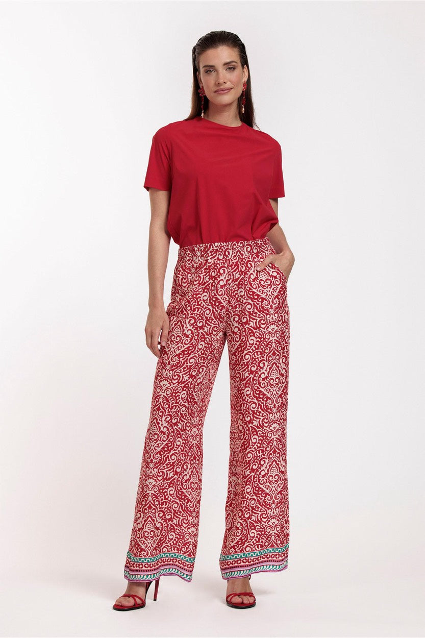 Studio Anneloes 11305 Minnen top k/m dames – steenrood