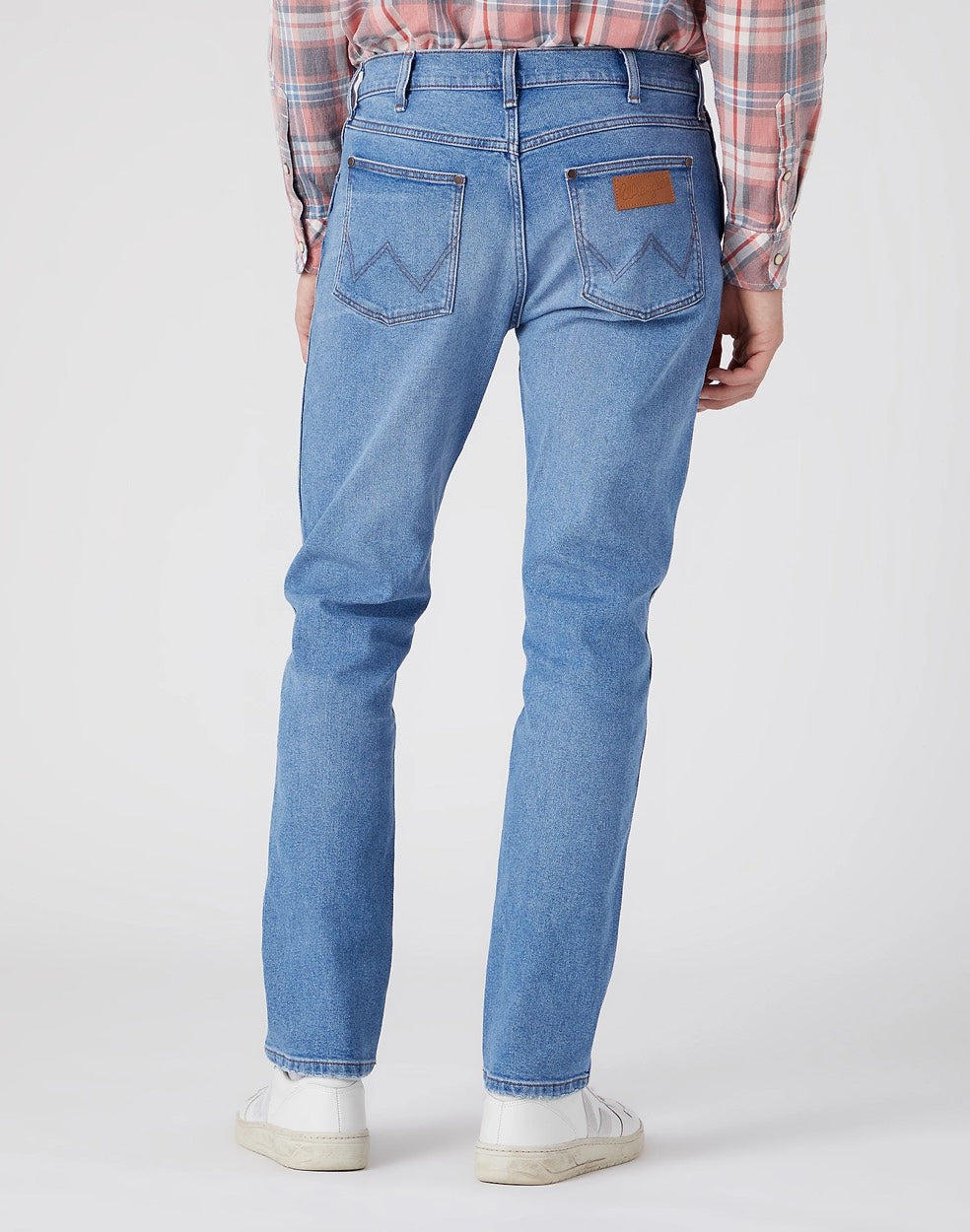 Wrangler heren jeans slim fit – W18 SYLZ70 Larston 812 - Blue Denim - L32