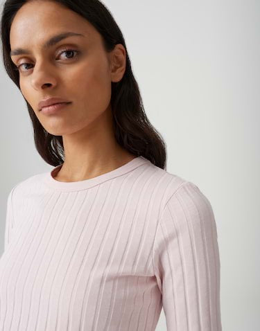 Opus Savka T-shirt roze – dames