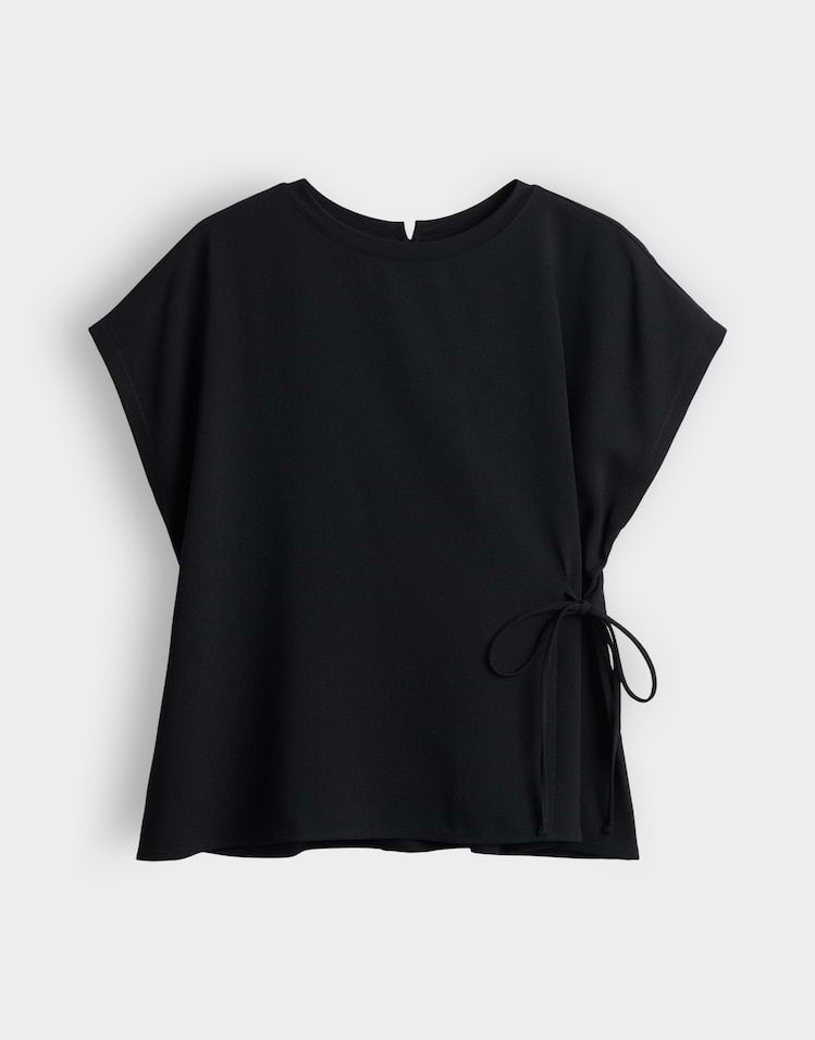 Opus Sifem t-shirt zwart – dames
