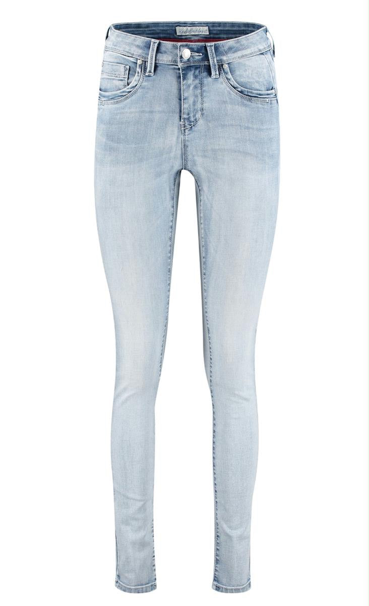 Red Button Jimmy 3807 jeans slim fit dames – blue denim - L30