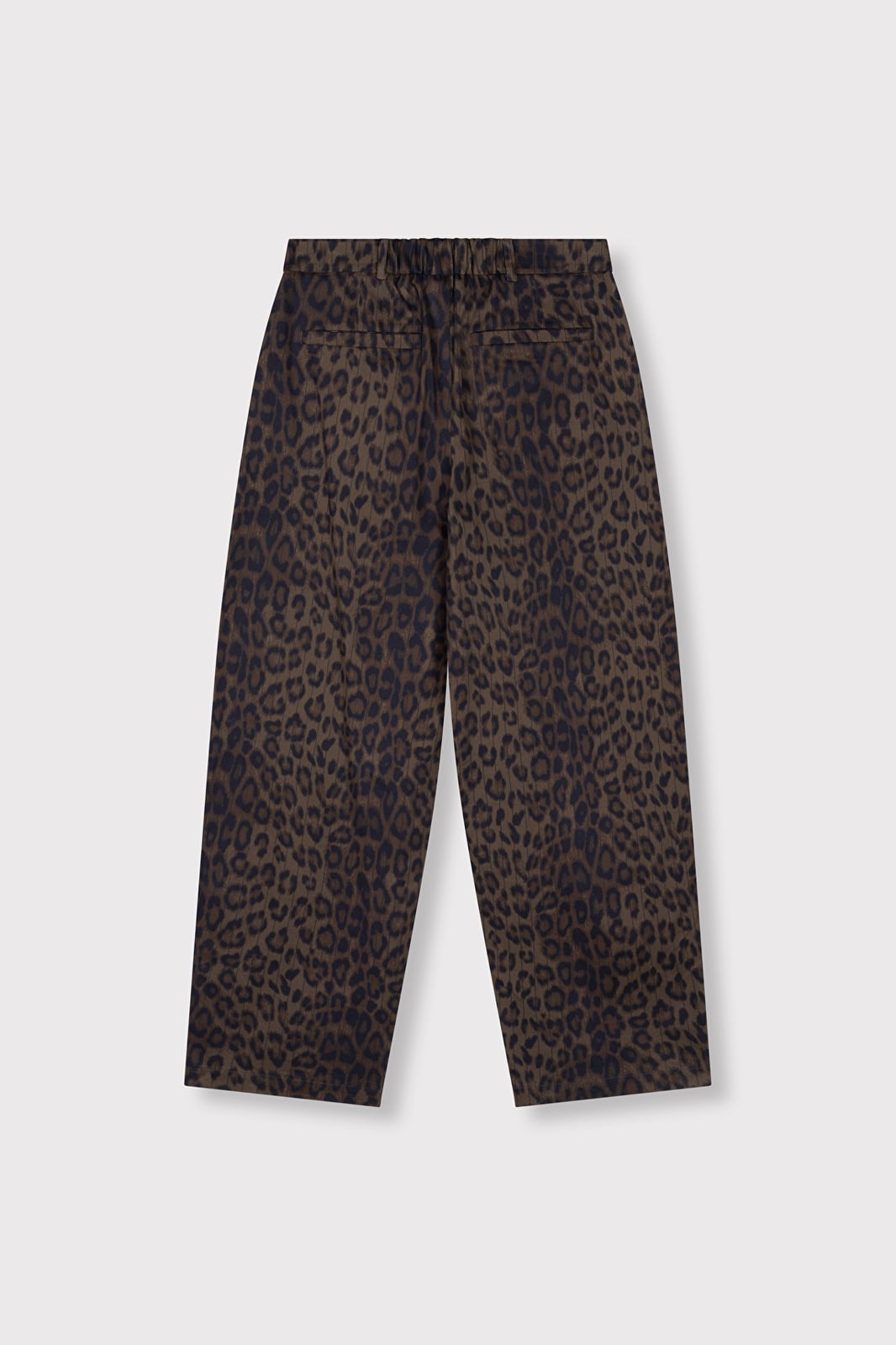 Alix the label 2609133869 lange broek dames bruin dessin