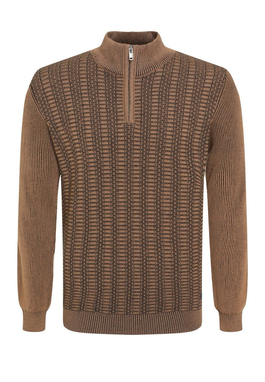 Gabbiano men 614778 trui bruin – heren