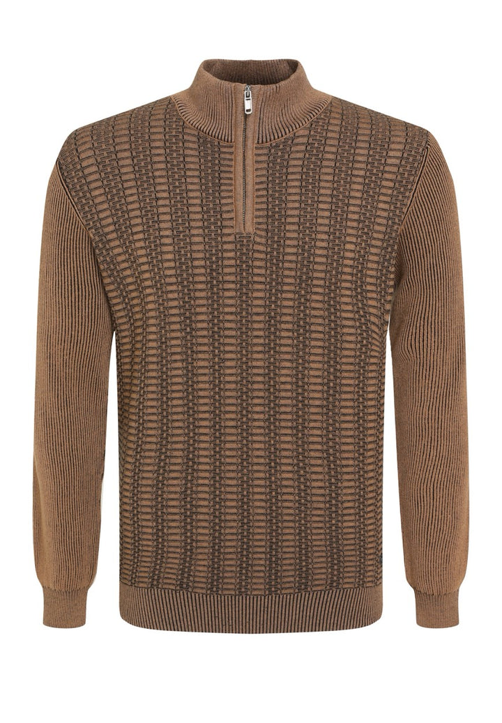Gabbiano men 614778 trui bruin – heren