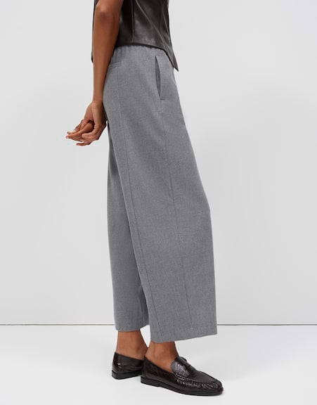 Opus Marou edit 10624014522465 lange broek dames grijs melee