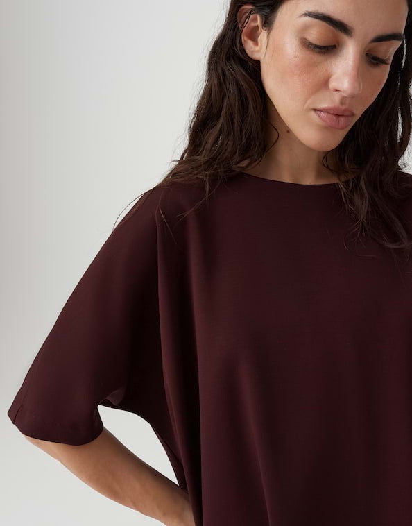 Opus Ginne sweater dames bordeaux