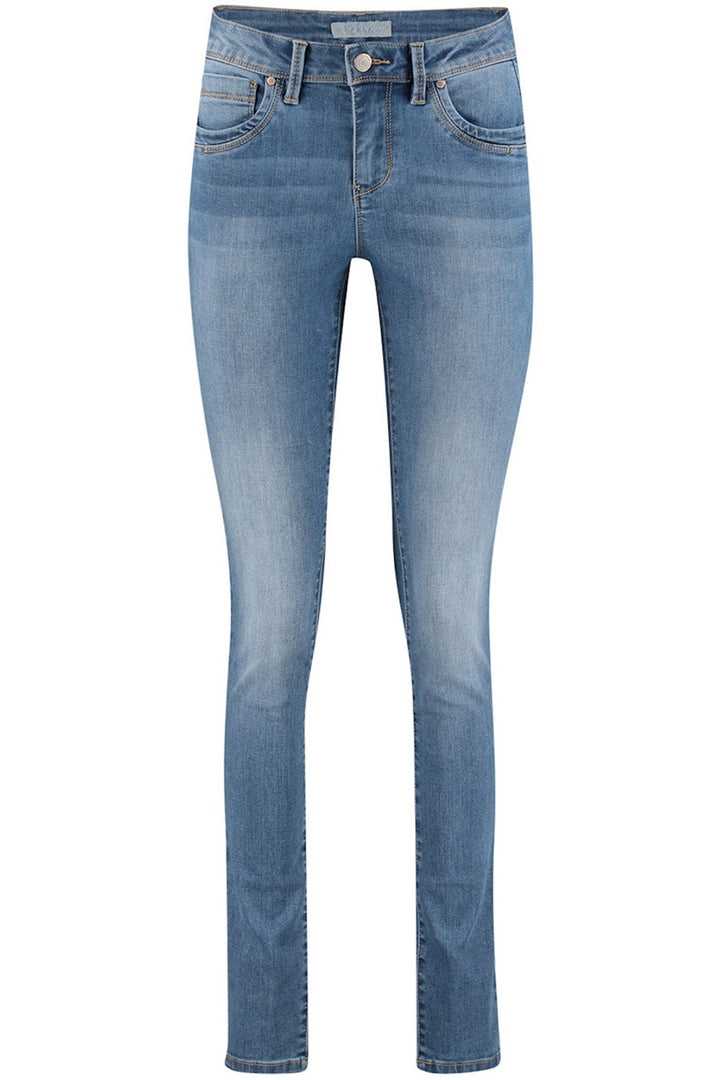 Red Button Jimmy 3808 jeans slim fit dames – blue denim - L30