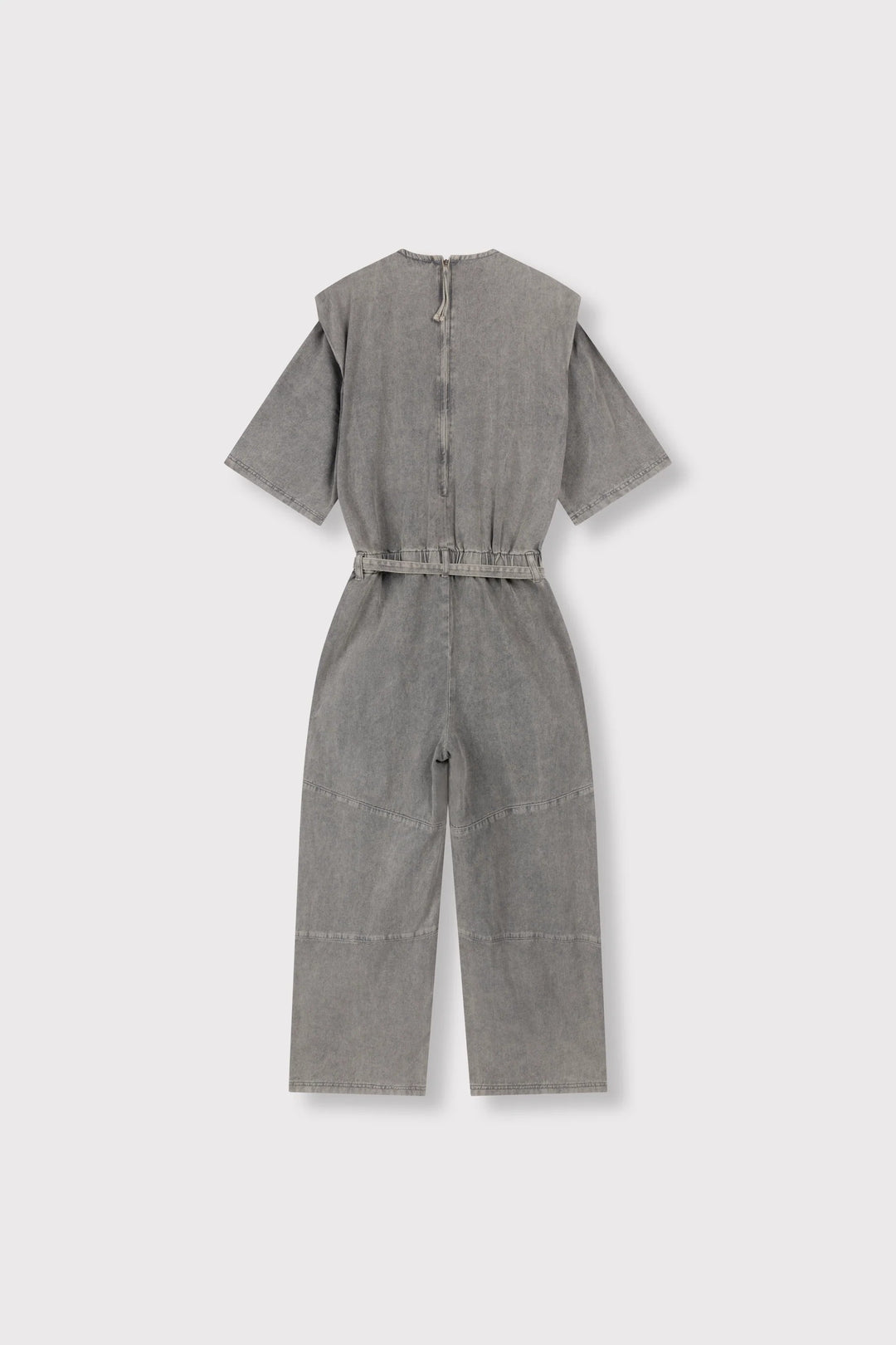 Refined department jumpsuit l/p dames – grey denim