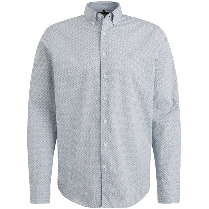 Vanguard VSI2502201 overhemd l/m heren – wit dessin