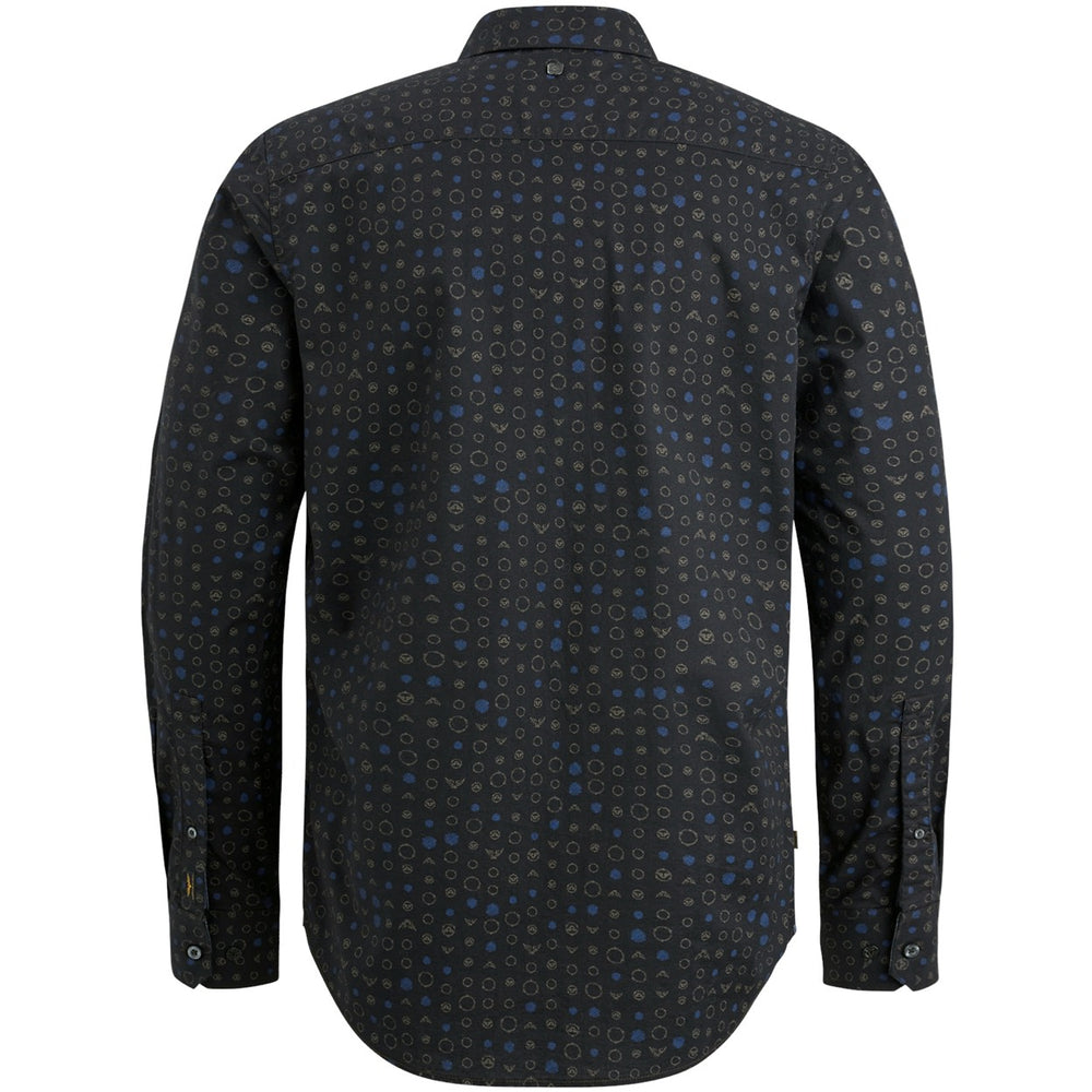 PME-Legend PSI2410204 overhemd l/m zwart dessin – heren