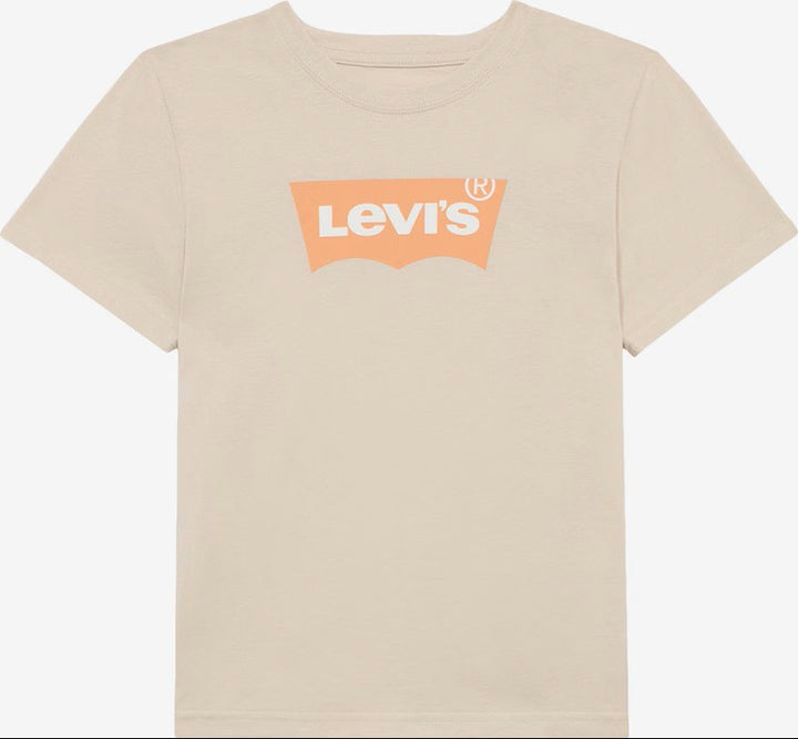 Levi's boys t-shirt k/m beige – jongens