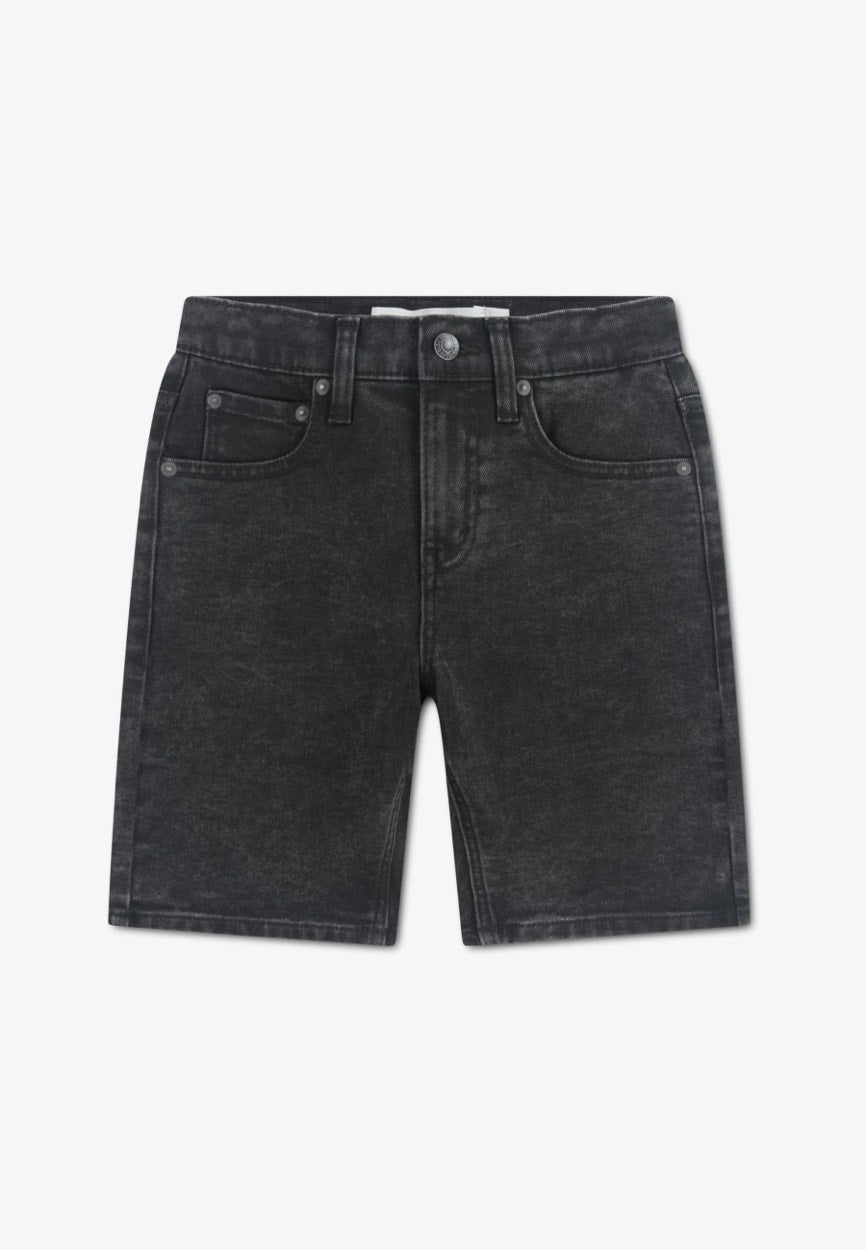 Levi's boys M374 short denim zwart – jongens - Black Denim