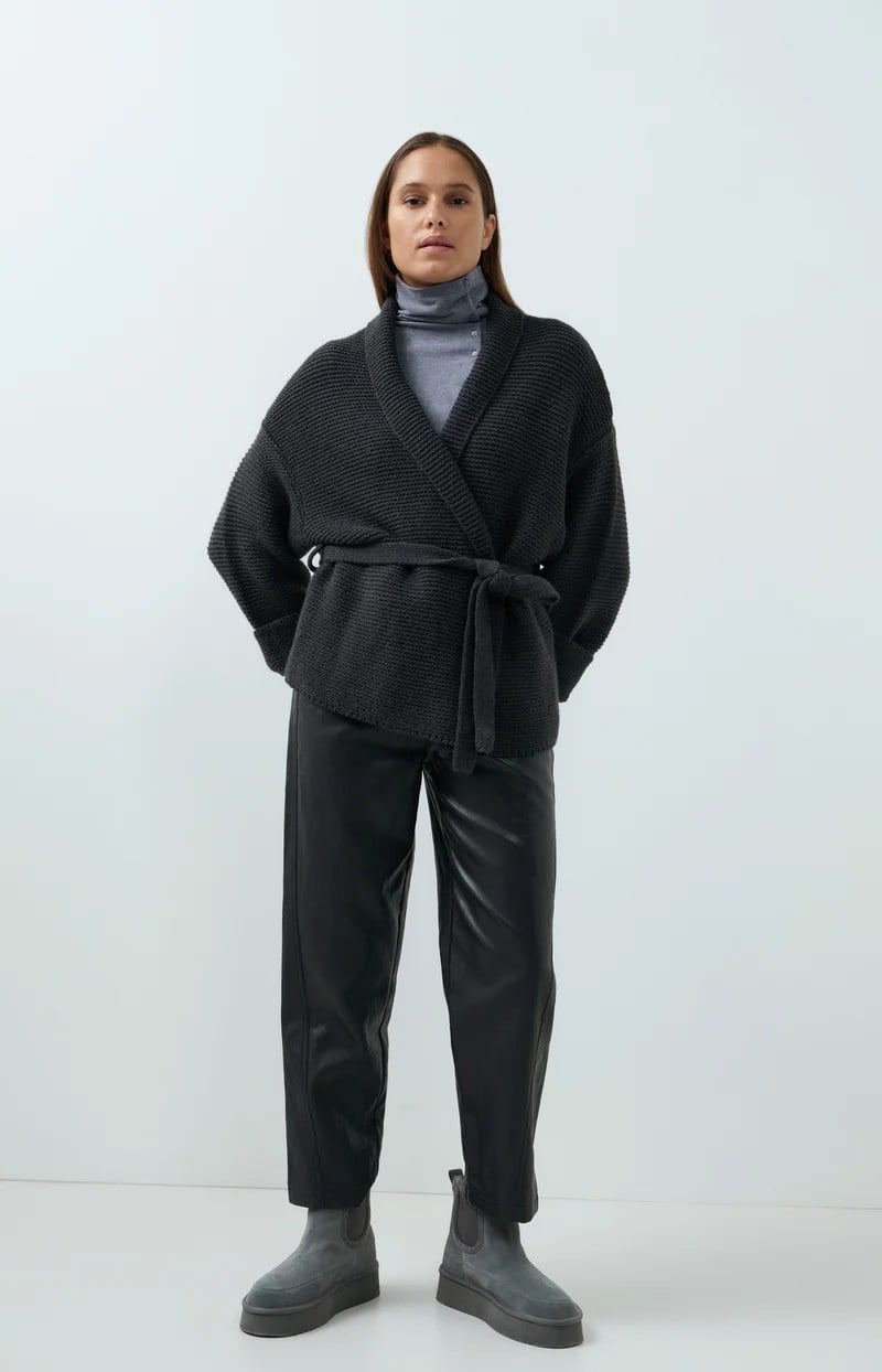 YAYA Women 01-309289-609 lange broek dames zwart