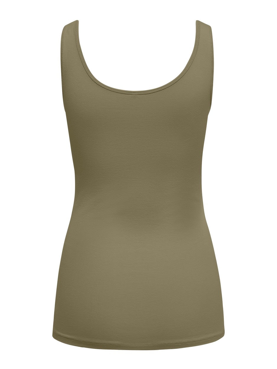 Only singlet olijf – dames