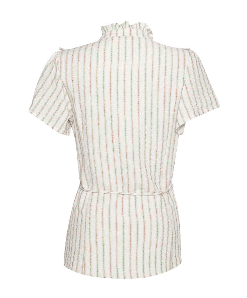 Aaiko Chandra co 620 top ecru dessin – dames
