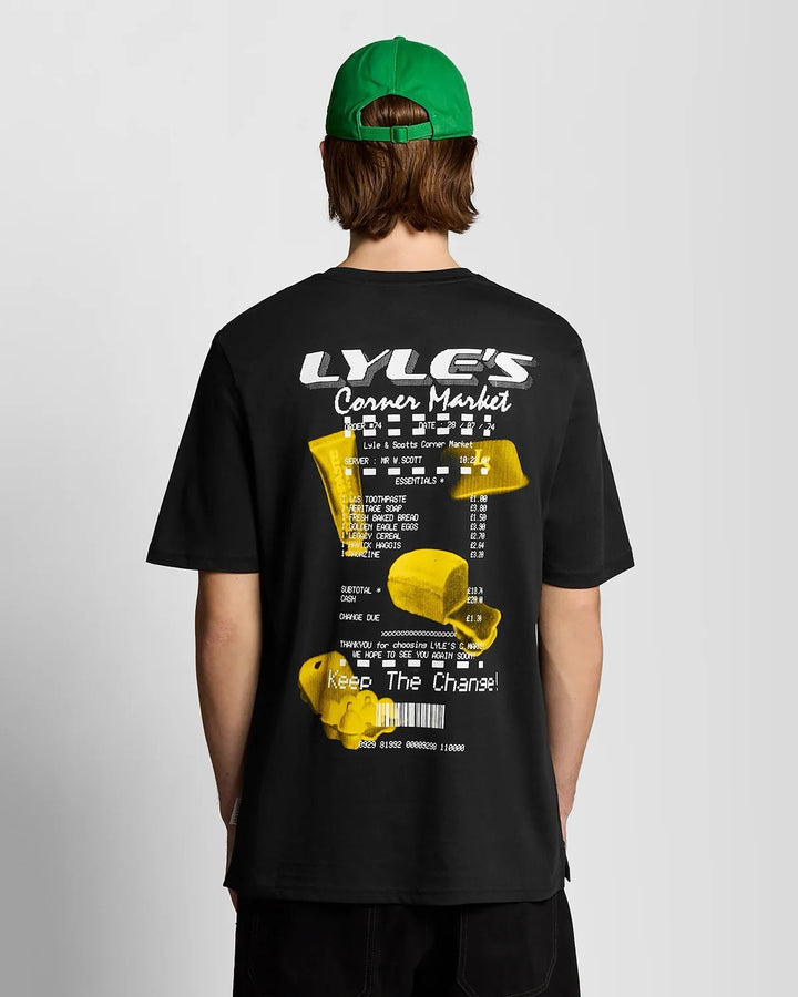 Lyle & Scott TS2404V T-shirt zwart – heren