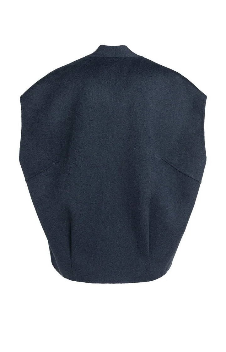 YAYA Women 02-021010-609 gilet gebreid antraciet