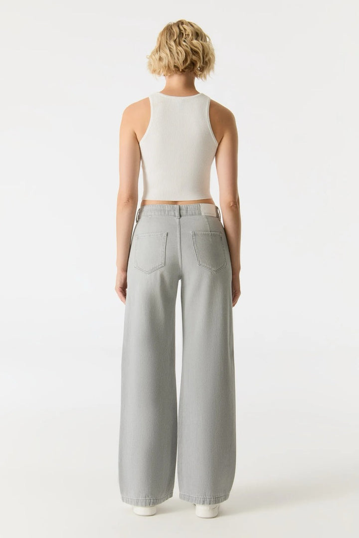 COJ Maxine jeans loose fit dames – grey denim - L32