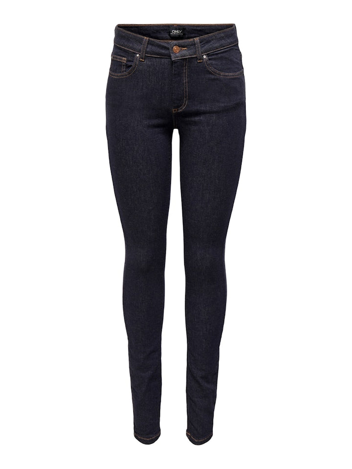 Onlblush Mid Sk Stayblue Dnm Rea023 - Blue Denim