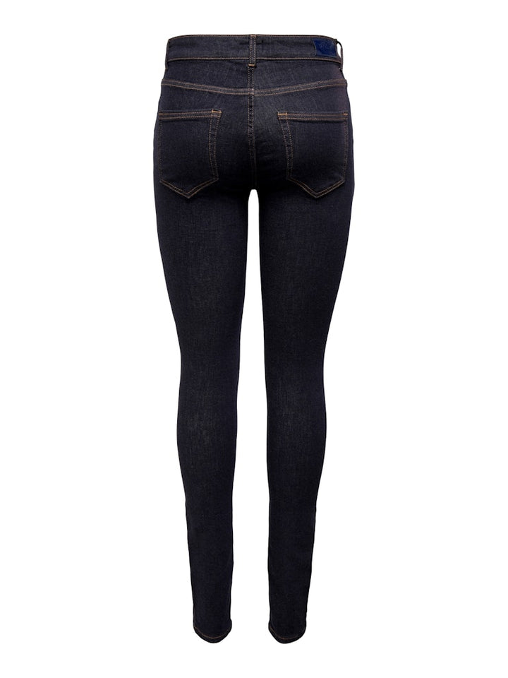 Onlblush Mid Sk Stayblue Dnm Rea023 - Blue Denim