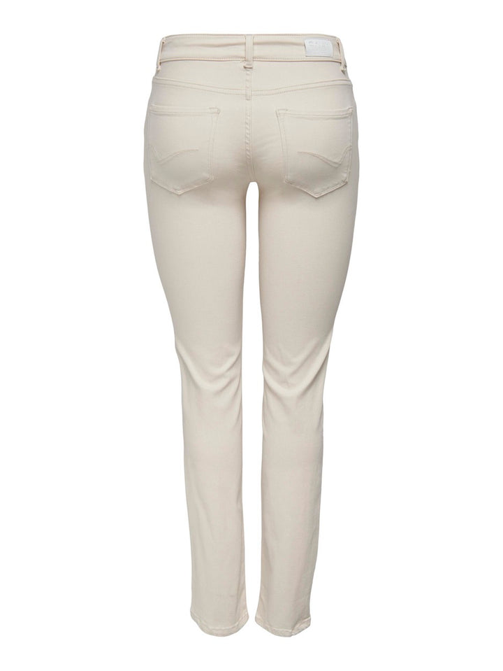 Onlalicia Reg Strt Dnm Dot019 - Ecru