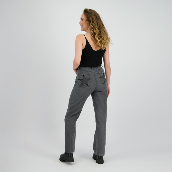 Savanna Star - Grey Denim