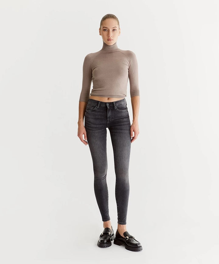 Sophia Random Grey - Grey Denim
