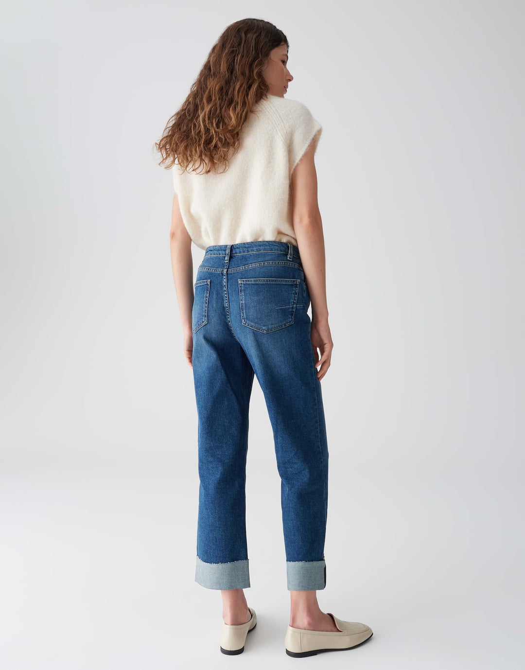 Lana Turn Up 10388213070370 - Blue Denim