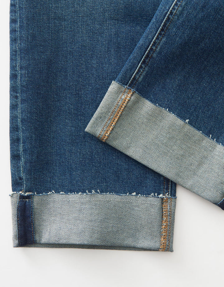 Lana Turn Up 10388213070370 - Blue Denim