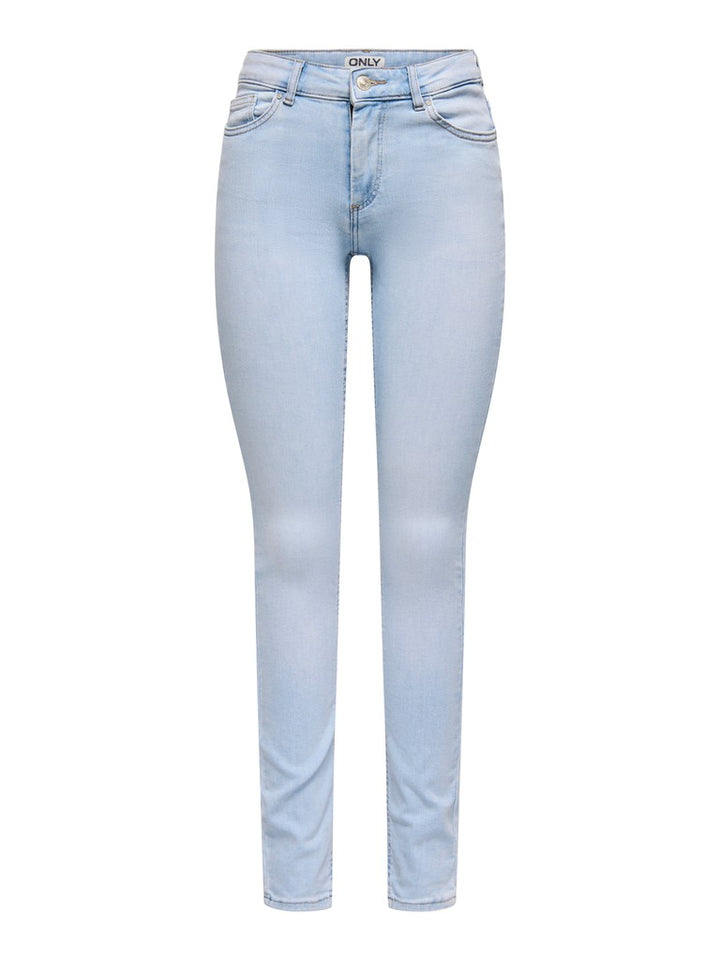 Onlblush Mid Skinny Dnm Tai006 - Lichtblauw