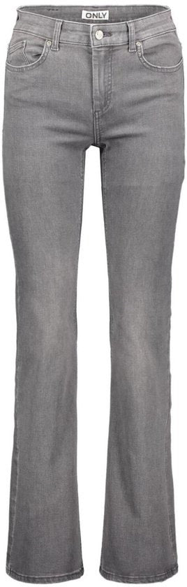 Onlblush Mw Flared Smu Dnm Pim - Grey Denim