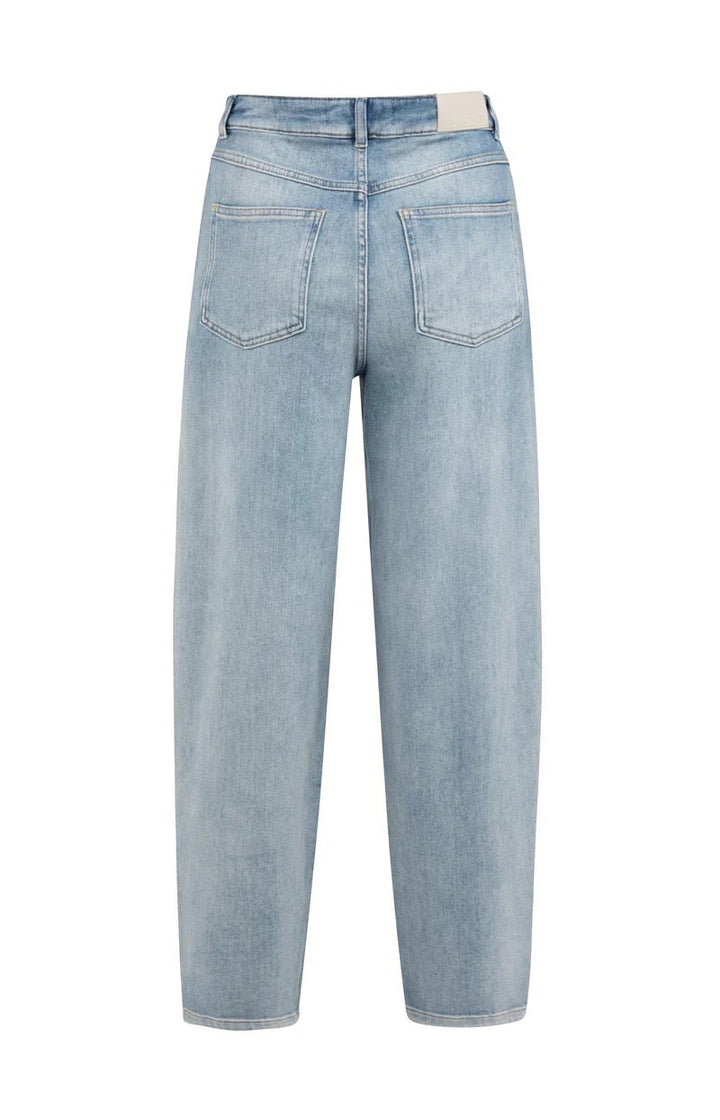 High-waist Jeans - Blue Denim