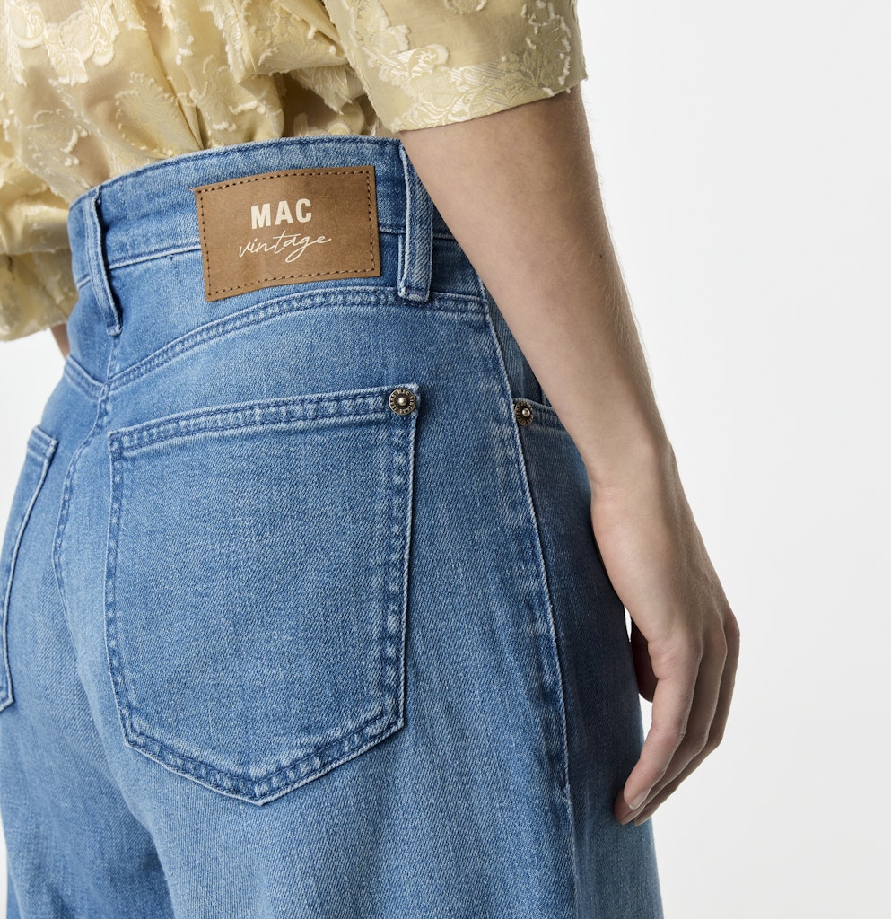 Dakota Barrel - Blue Denim