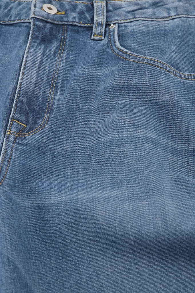 Lexie Denim Trousers - Blue Denim
