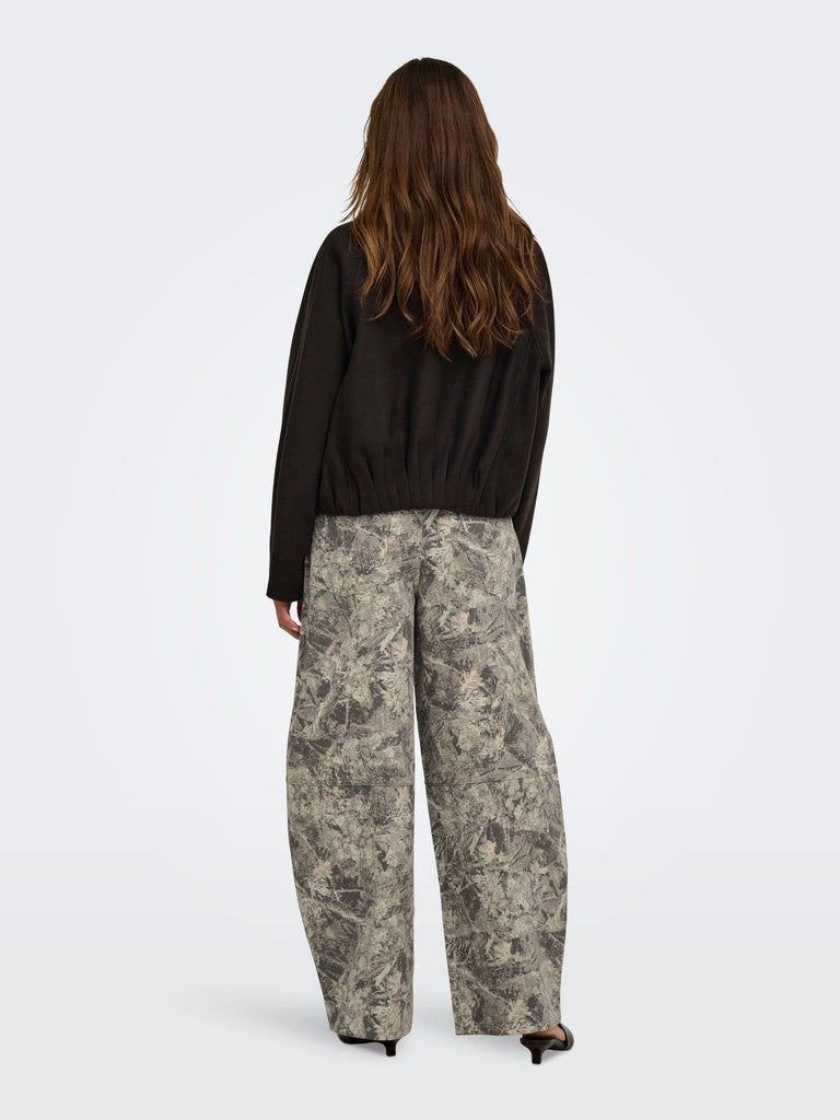 Onltaylor-banu Hw Camo Barrel Pant Pnt - Groen Dessin