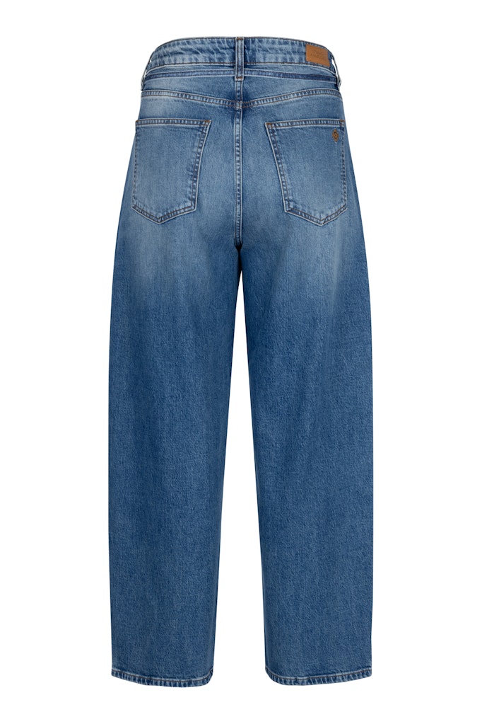 Babet Denim Trousers - Blue Denim