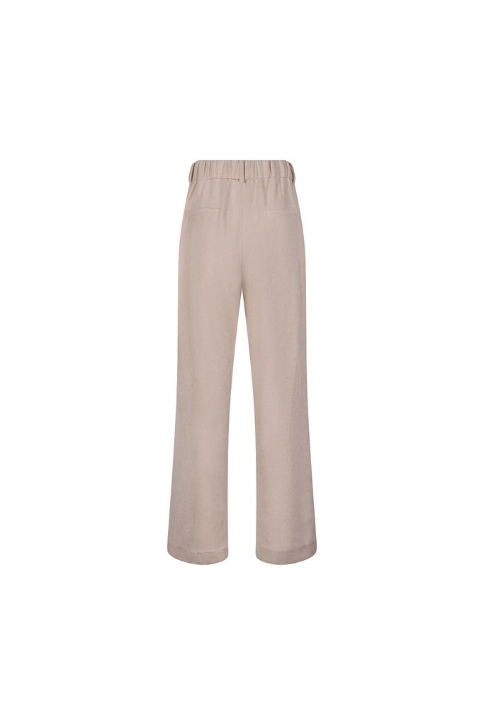 Jill Pants Suedine - Off-white
