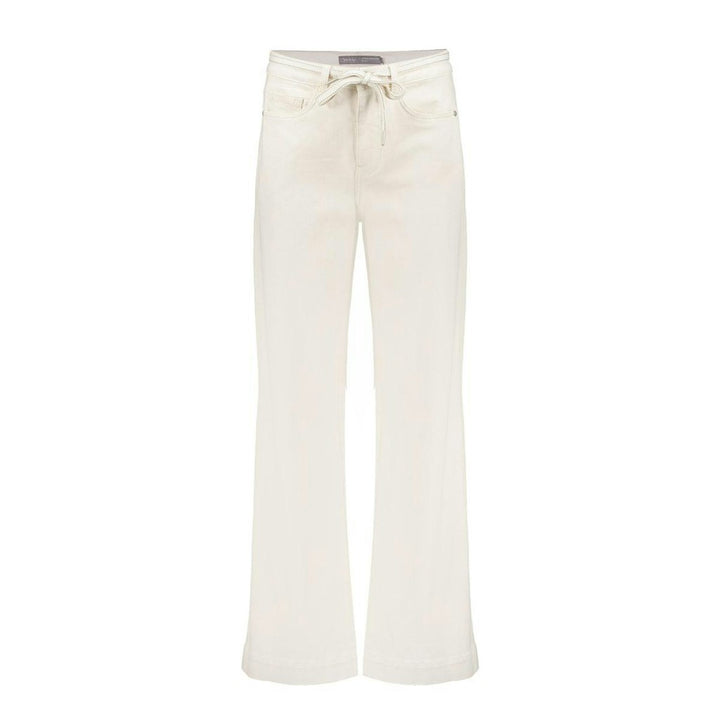 Jeans Wide Linen Mix - Ecru