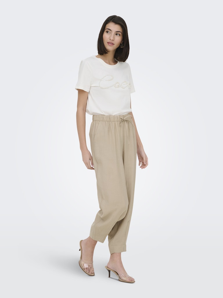 Jdyelly Hw Balloon Ankle Pants Wvn - Zand