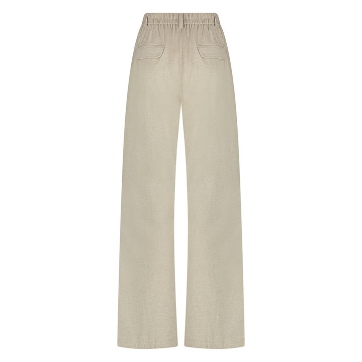 Eline Pants - Ecru Dessin