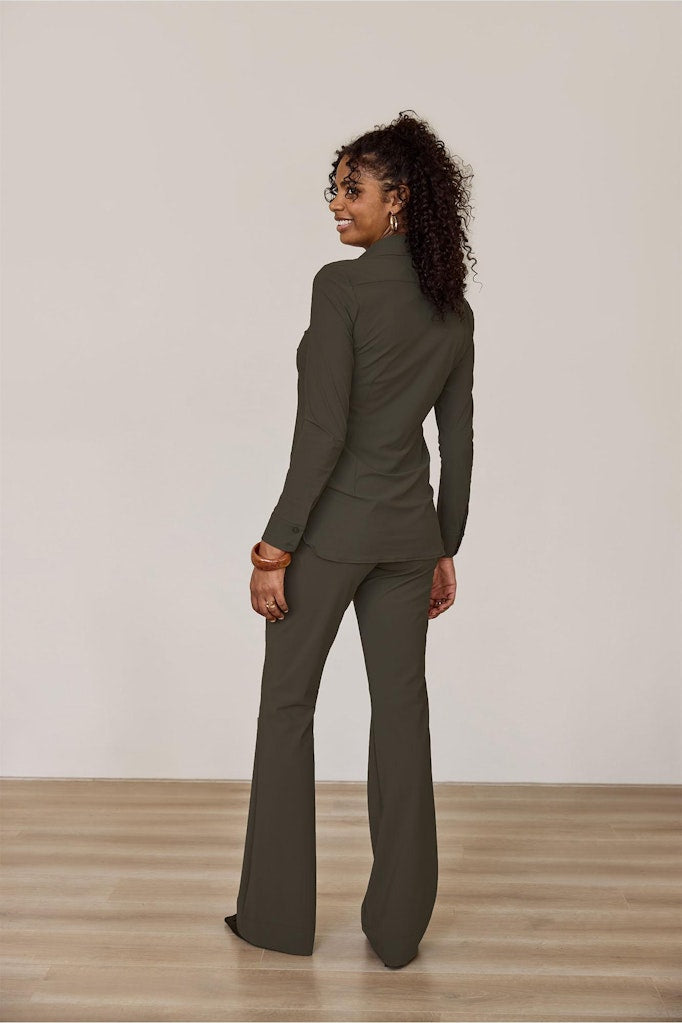 Flair Bonded Trousers - Army