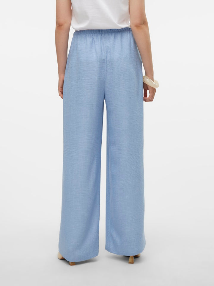 Vmmelaney Hw Loose Pant - Lichtblauw